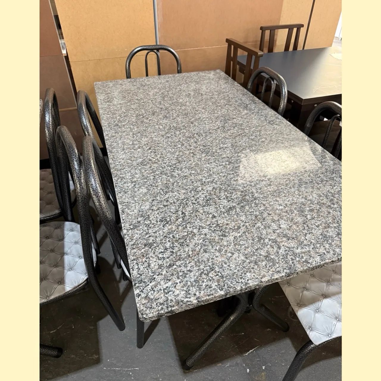 Mesa com 6 cadeiras - entrego hoje  - Foto 2