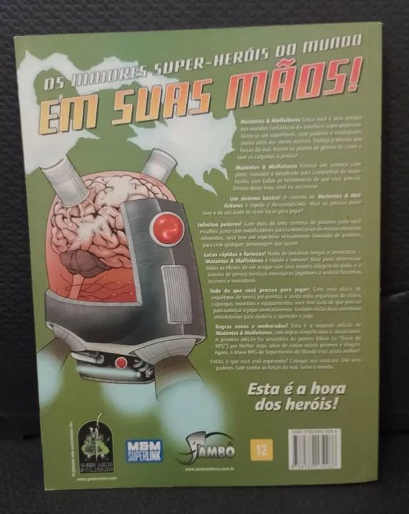RPG - Mutantes e Malfeitores 2E - Foto 2