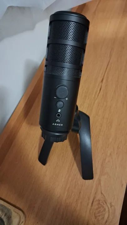 Microfone Armer Armcast 1u Condensador com Interface USB  - Foto 2