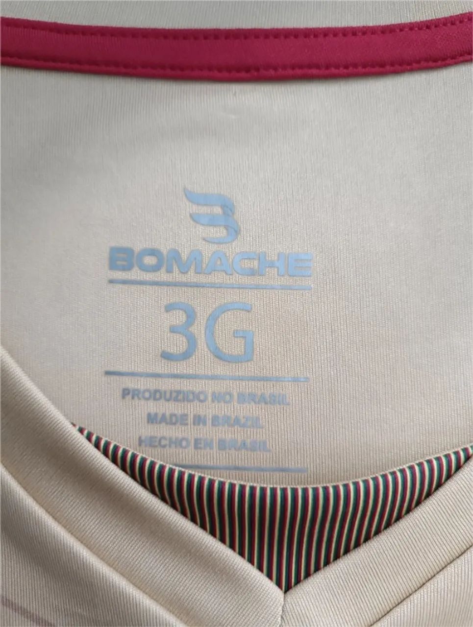 camisa sampaio corrêa bomache dourada original - Foto 5