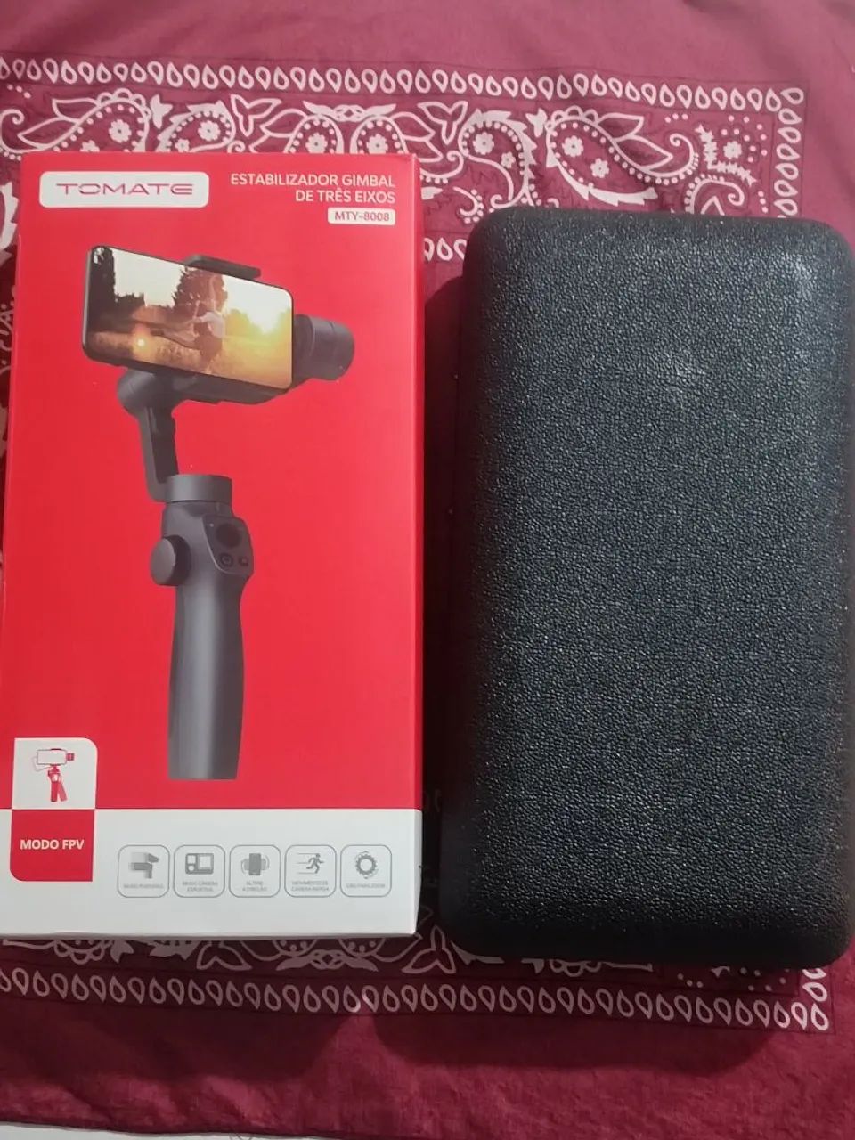 Estabilizador Gimbal de 3 eixos MTY 8008 - Foto 5