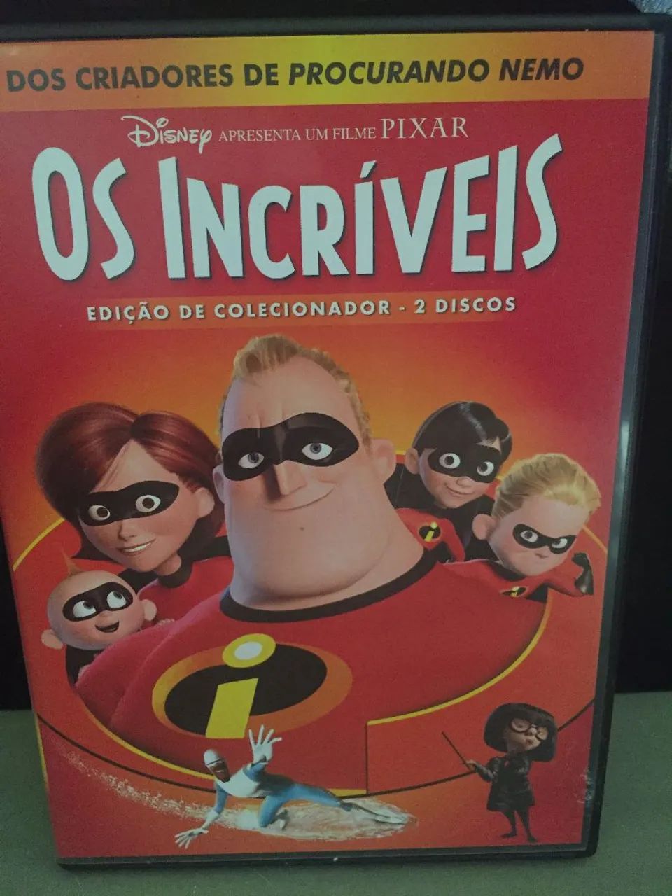 DVD DUPLO - Os Incríveis 