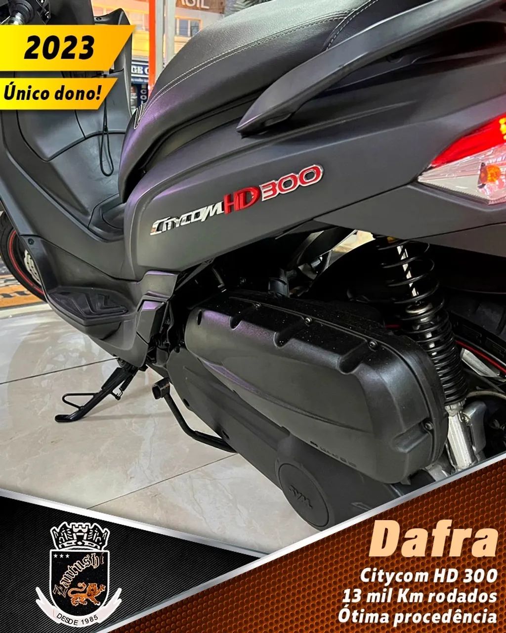 DAFRA CITYCOM HD 300I - Foto 7