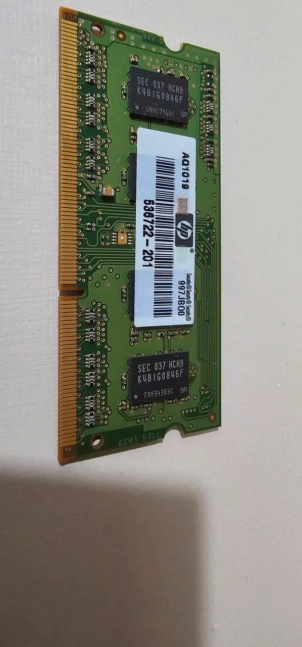 Módulo DDR3 SO-DIMM de 1 GB, 1333 MHz (PC3-10600S) - Foto 2