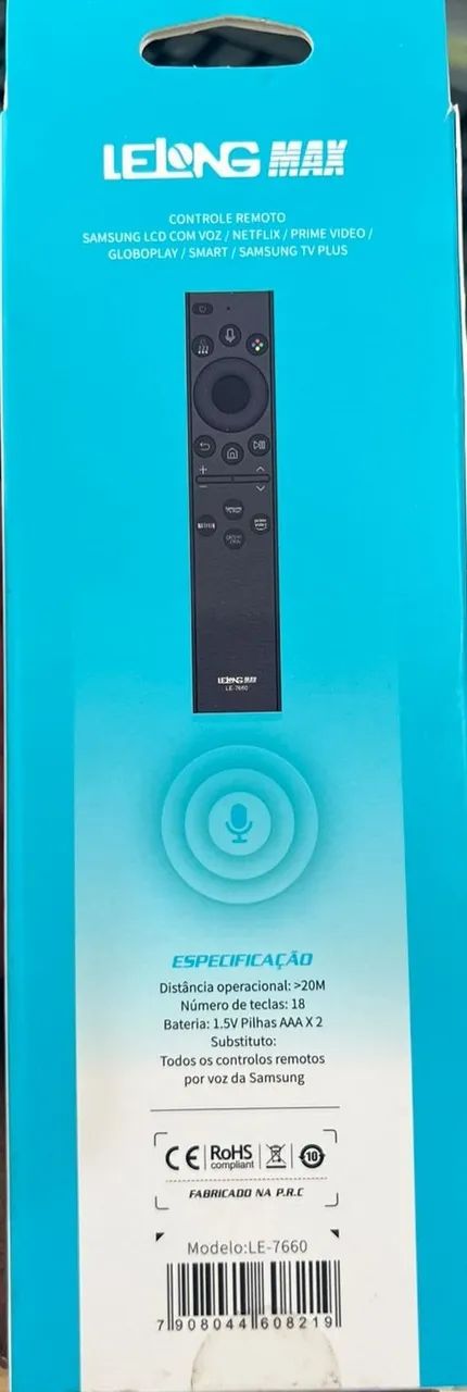 Controle Remoto Tv Smart Samsung Com Voz Smart - Foto 6