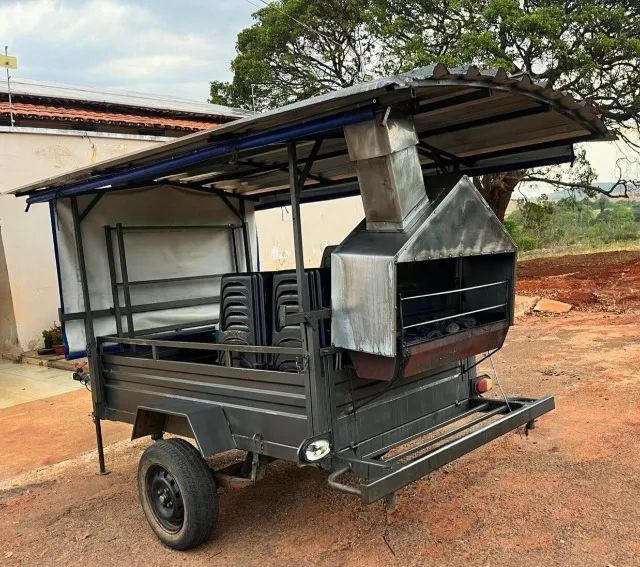 Carretinha/tenda/mesas/banquetas - Foto 2