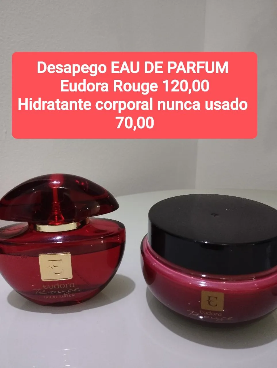 Eudora Rouge - Perfume e Hidratante Corporal
