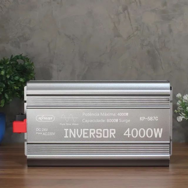 Inversor 24v Para 220v Senoidal Pura 4000w  Knup KP 587C
