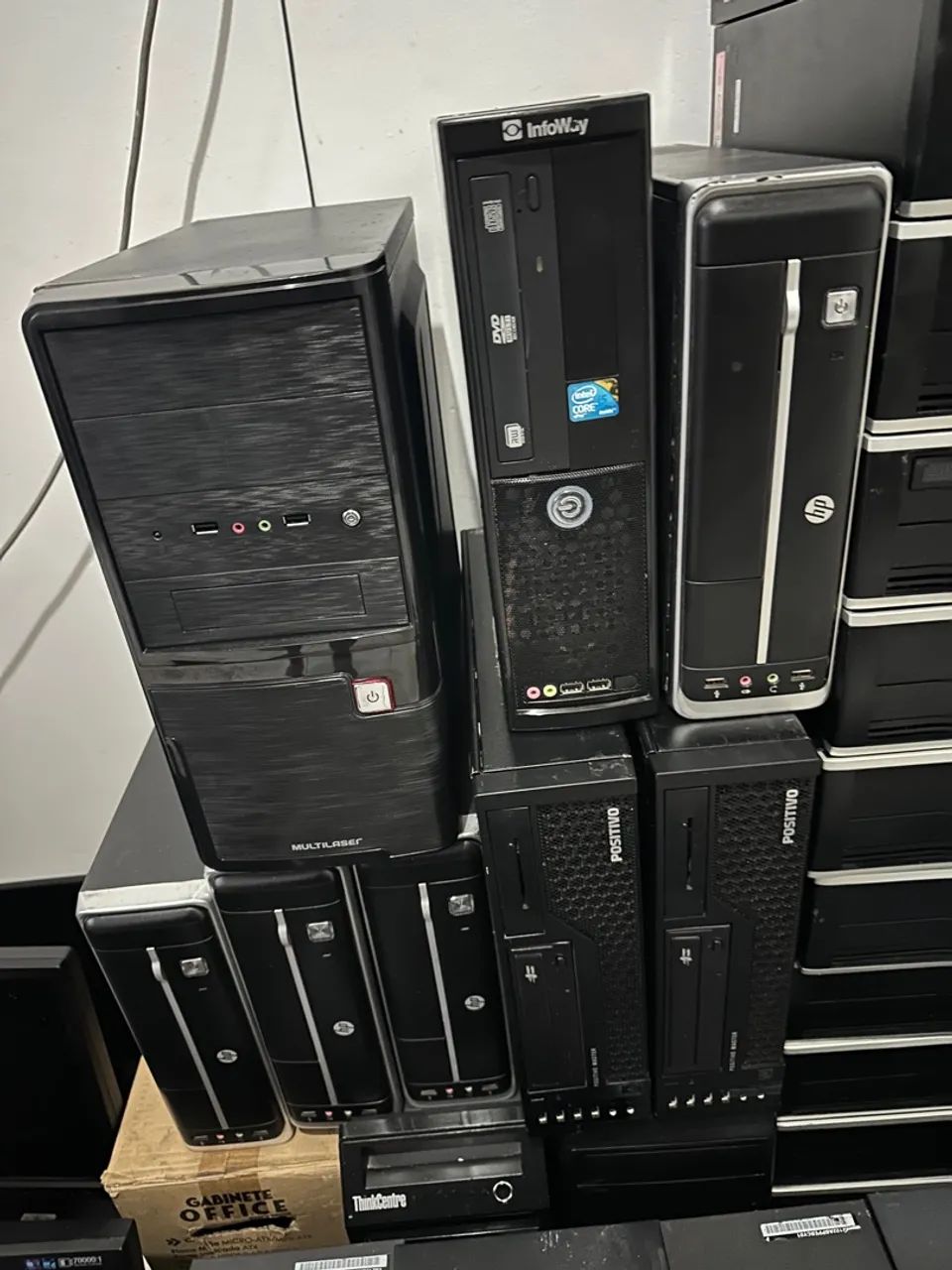 cpu i3  i5  cada win 10 e office todos ssd novo com garantia  - Foto 4