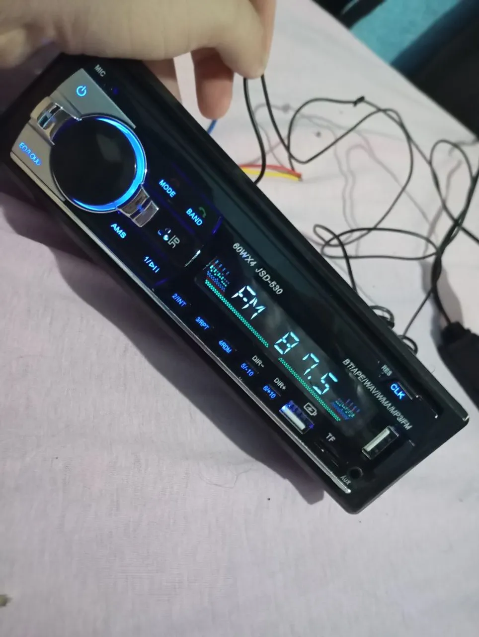 Som Automotivo bluetooth