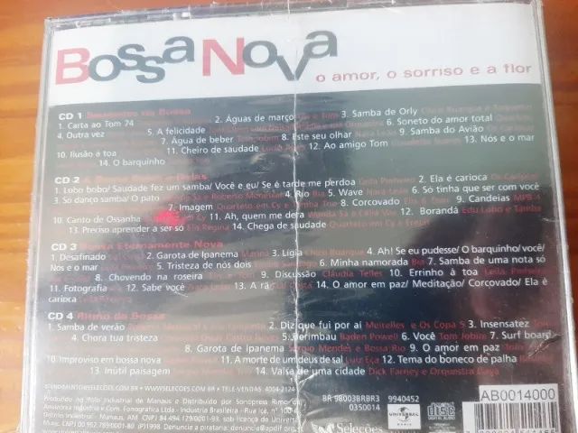 CD Duplo Bossa Nova Novo Lacrado  - Foto 3