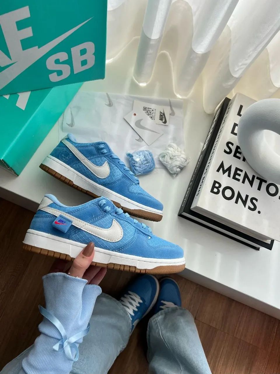 Tênis Nike Dunk Low Teddy Bear - Foto 2