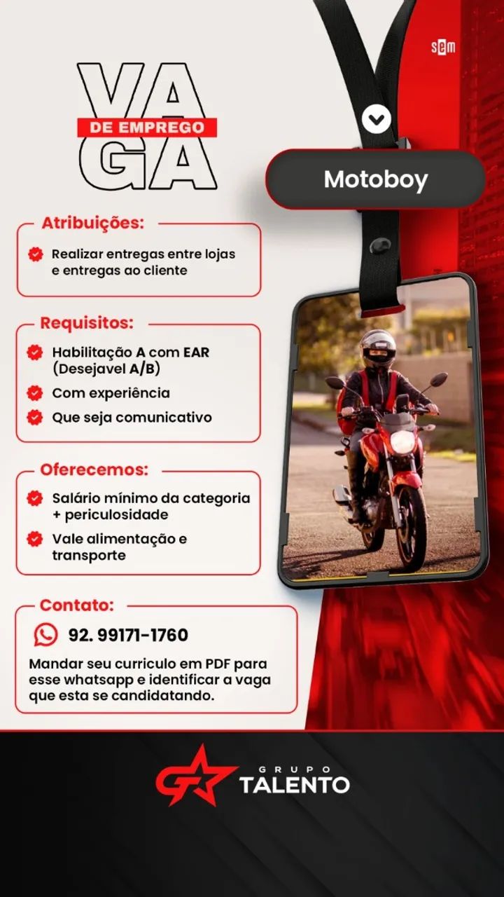 Motoboy auto peças 