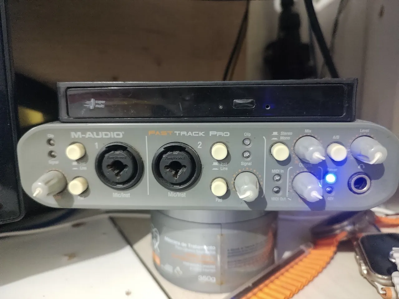 M-Audio Fast Track Pro Interface de Áudio
