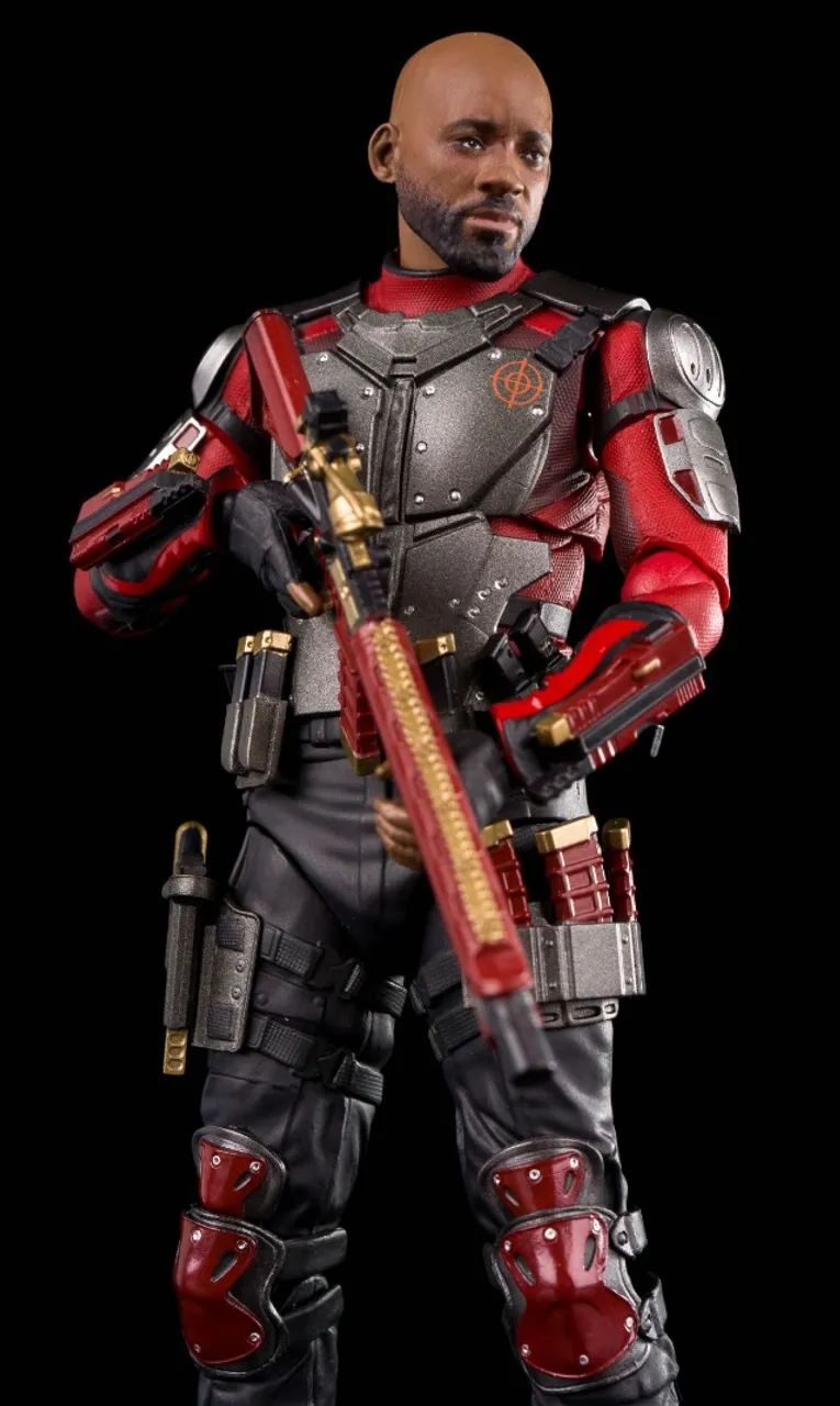 Deadshot Pistoleiro Will Smith 1/12 Figuarts Novo LACRADO