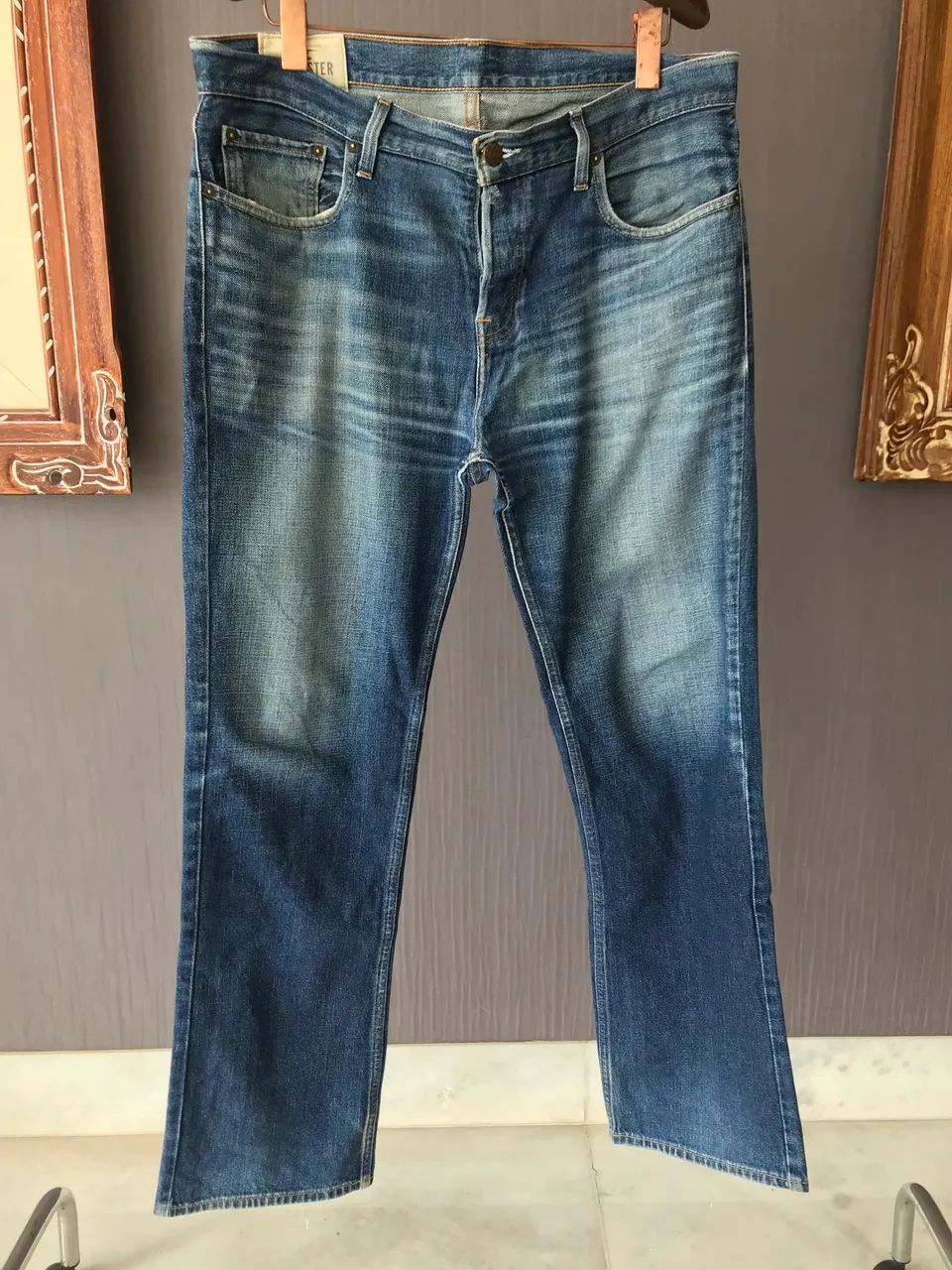 Calça jeans Hollister original masculino Roupas Vila da Serra