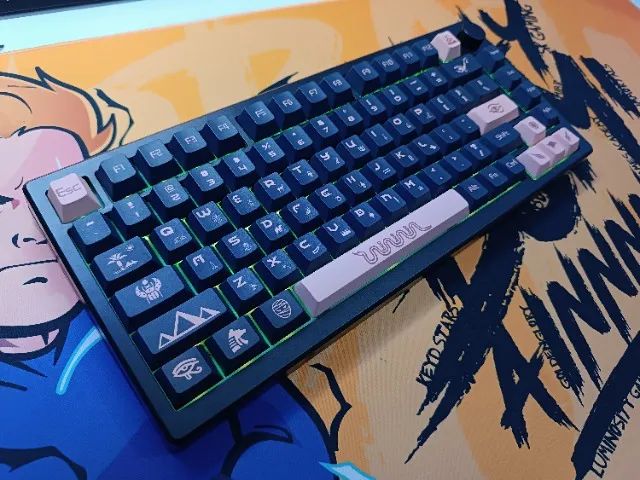 Teclado mecânico Epomaker Aura 75  - Foto 5