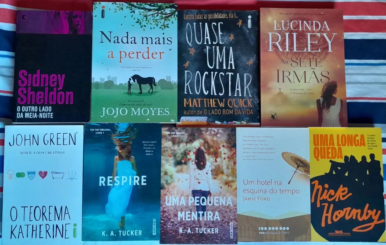 Livros Variados de Romance - 12 Reais Cada