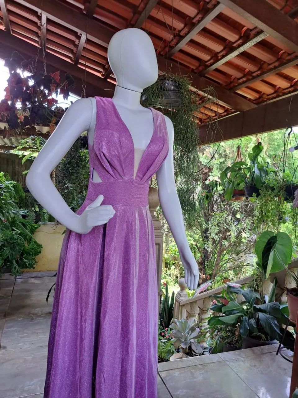 Vestido longo para madrinha, ou festas - Foto 2