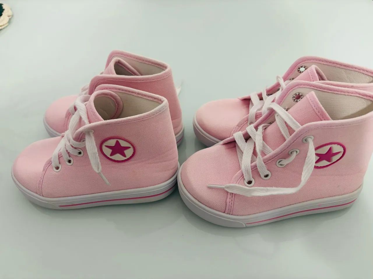 Tênis Rosa Bebê - Novo - Foto 3