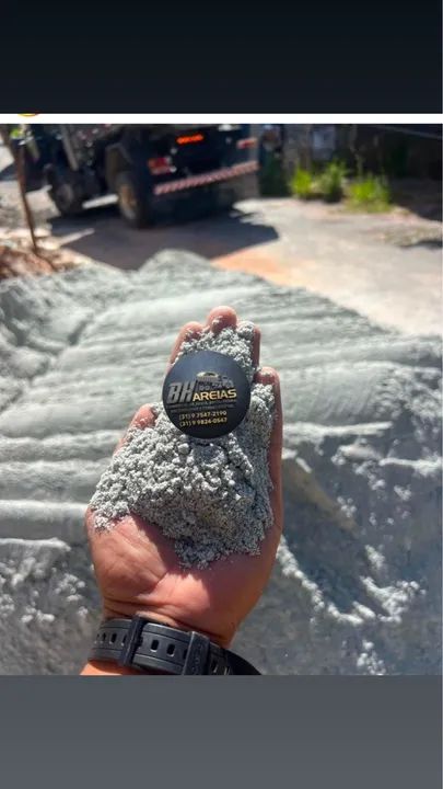 Areia De Esmeralda Amarelinha e Branca  - Foto 2