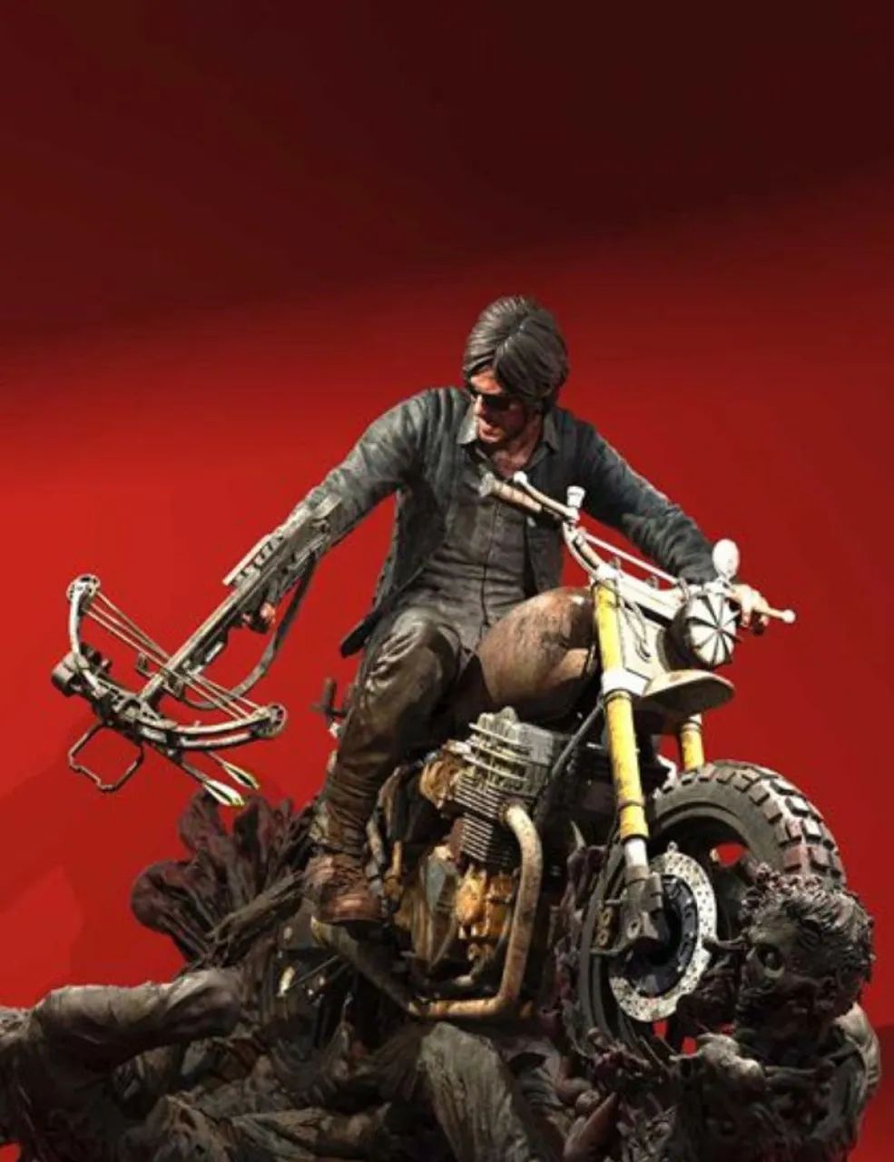 Diorama Mcfarlane The Walking Dead Daryl Dixon Limited Sideshow - Foto 2