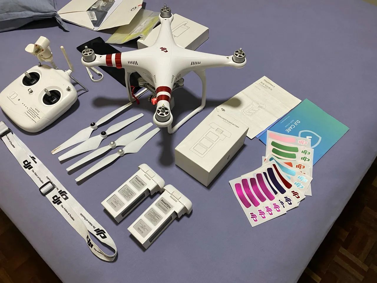 Drone DJI Phanton 3 Standard com duas baterias - Foto 4