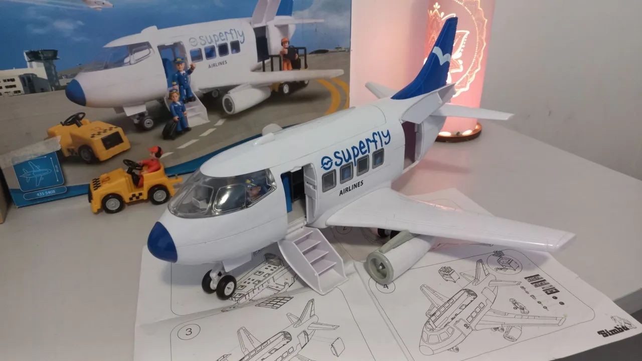 Avião Superfly Superplay - Brinquedo de Montar - Foto 2