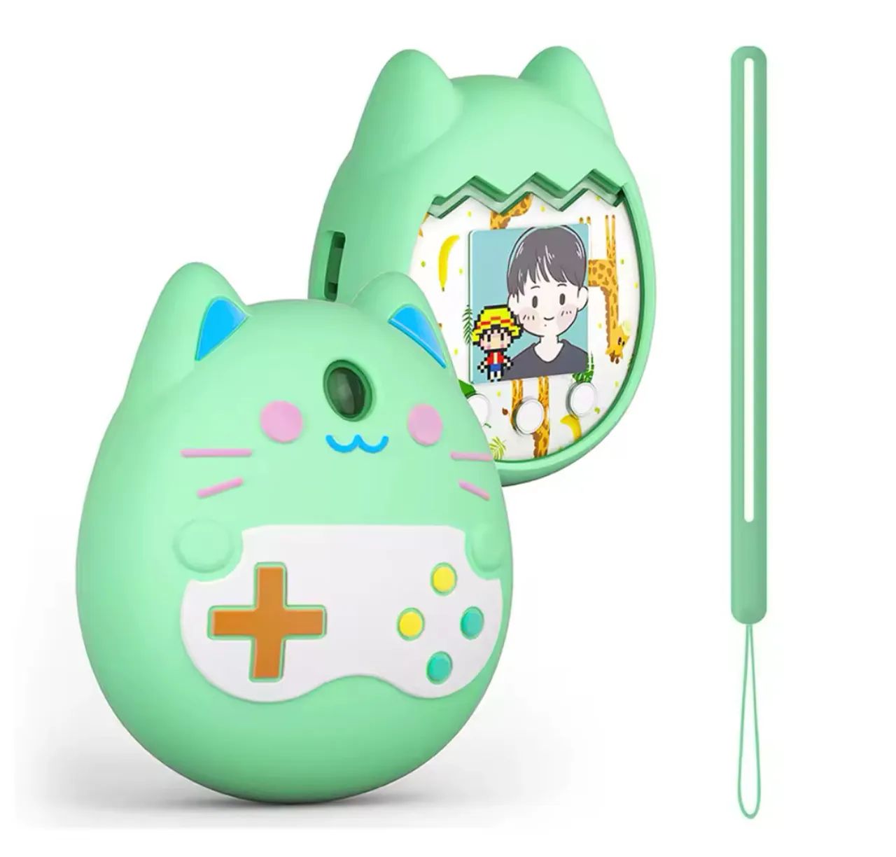 Tamagotchi Pix capinha com strap de silicone - Foto 2