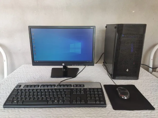 PC Completo i7 16GB RAM SSD 480GB Placa de Vídeo NVIDIA + Monitor