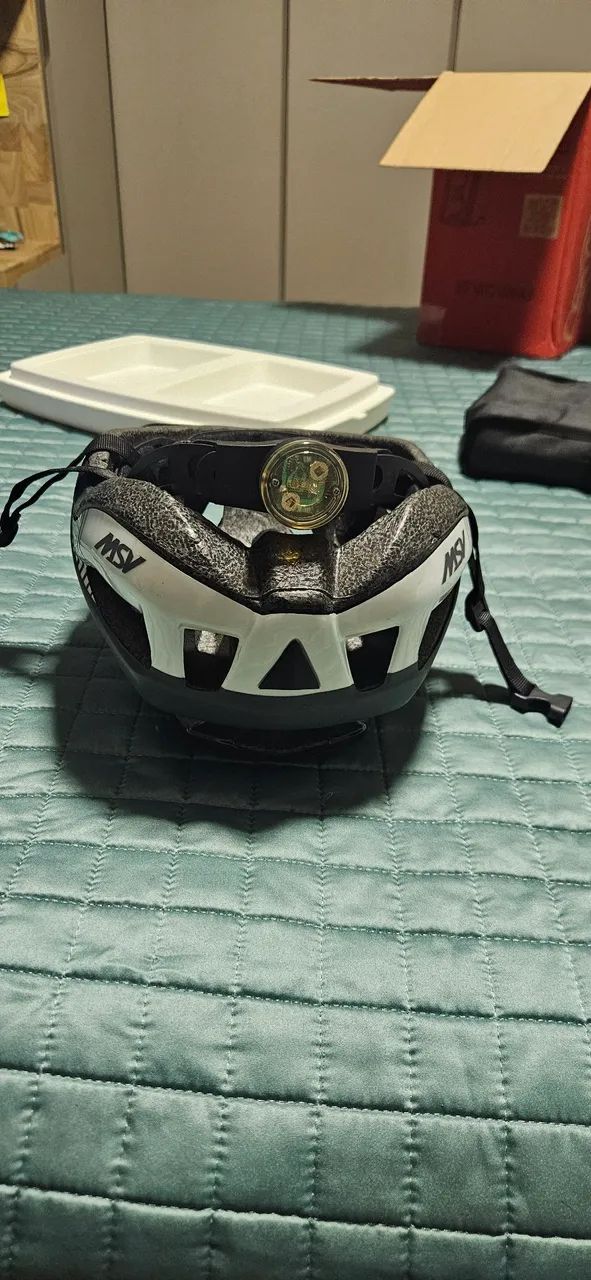 Capacete de Ciclismo Preto ASW (tam. M) - Foto 6