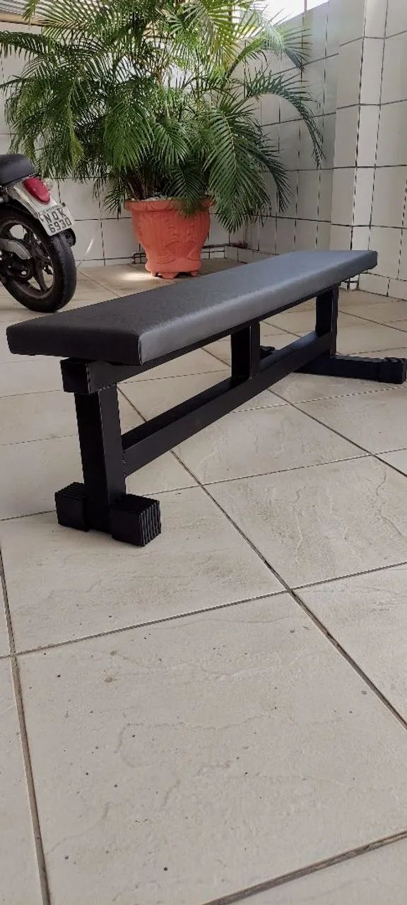 Banco reto de musculação ROBUSTO
