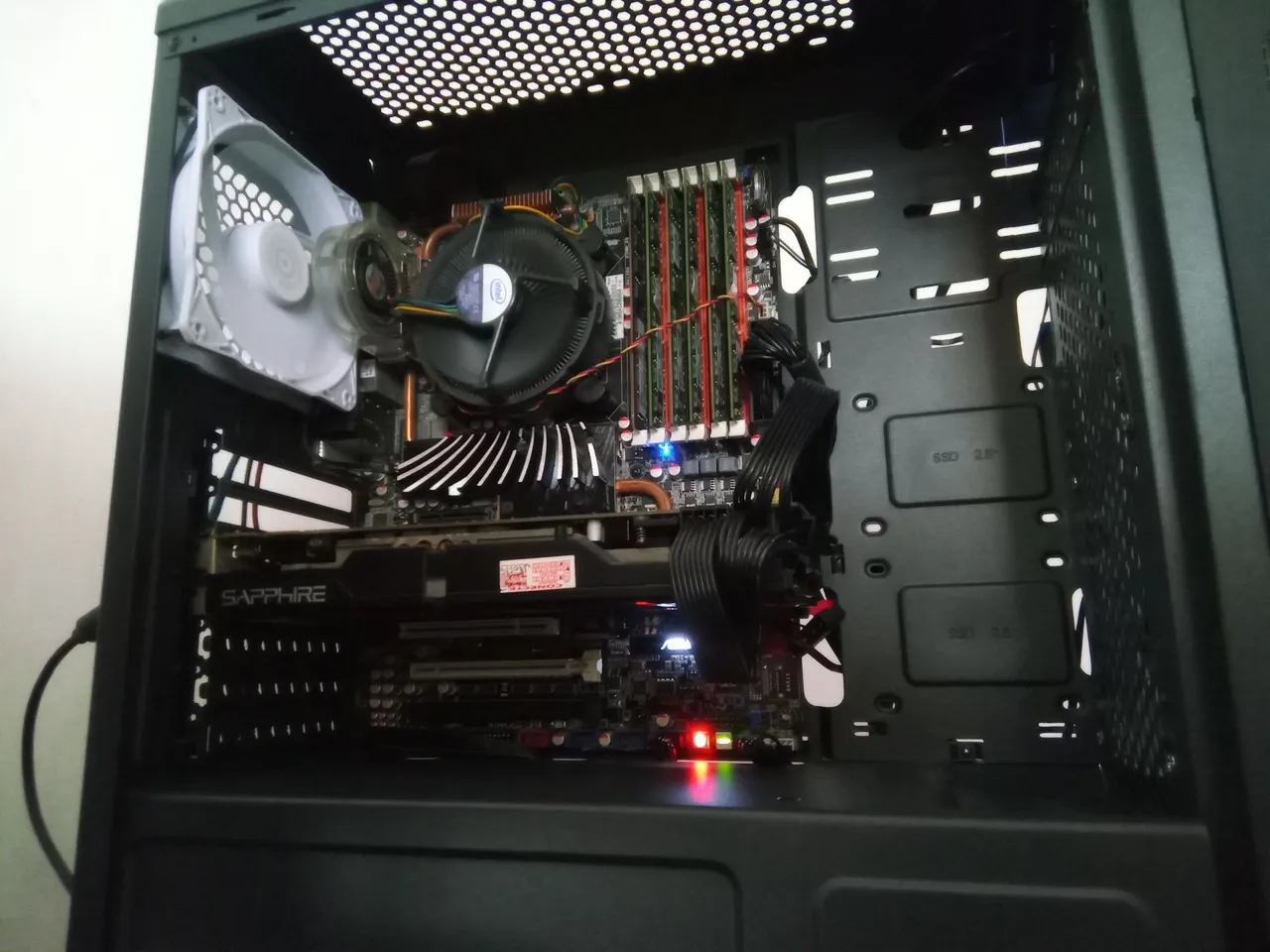 PC Gamer kit x58 + i7 + r9 280x