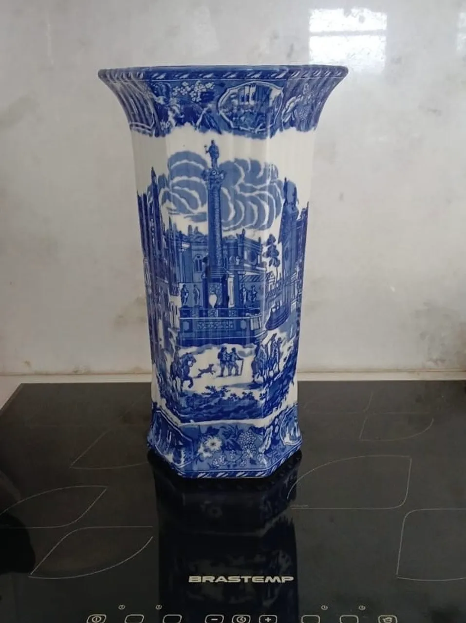 Vaso Azul Touile de Jouy