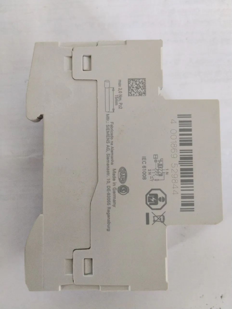 Disjuntor Siemens 25A RCCB 30mA - Foto 2