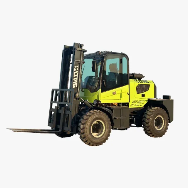 Empilhadeira NOVA 4x4 diesel 3T articulada LTMG.