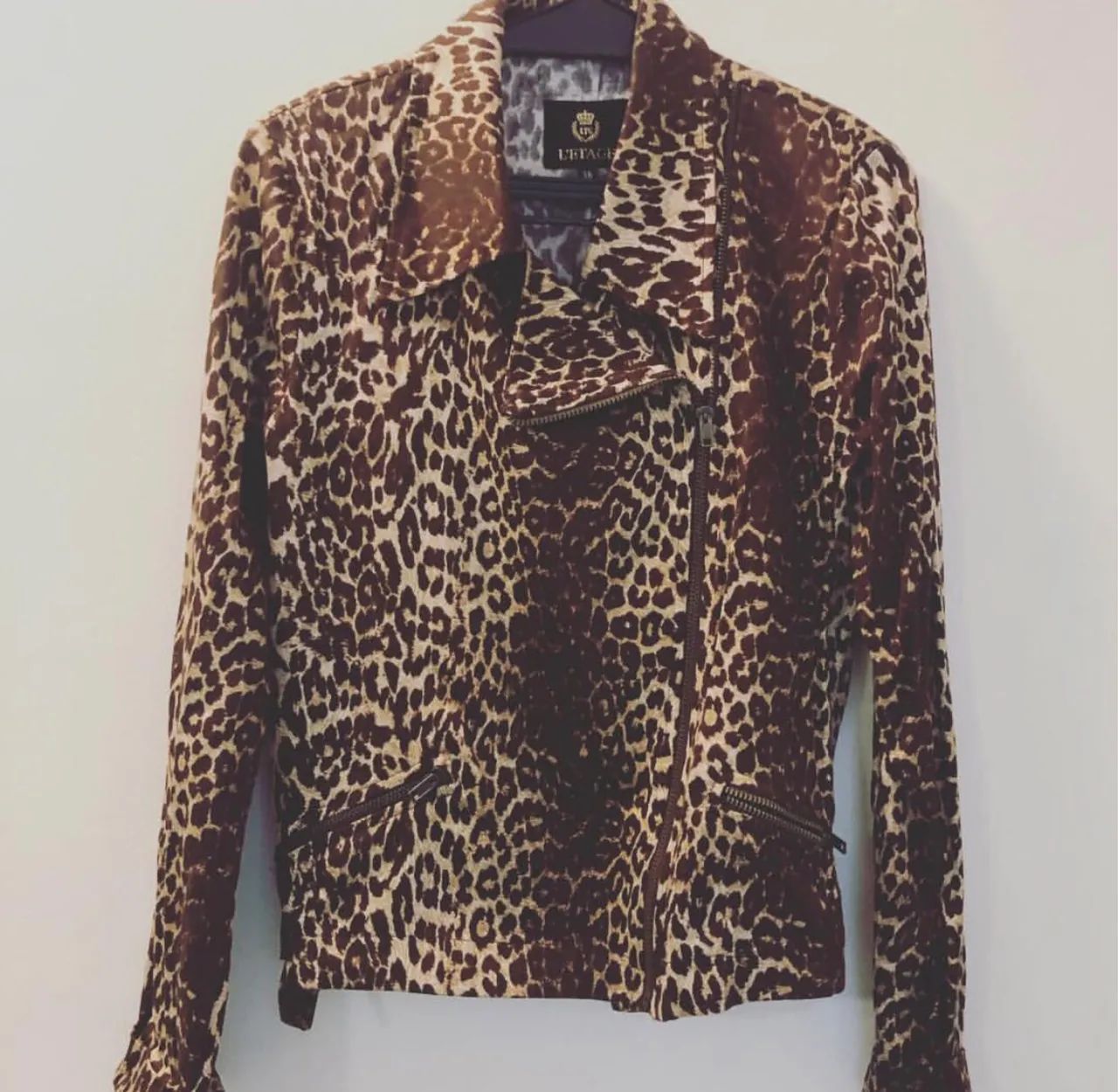 Jaqueta animal print 