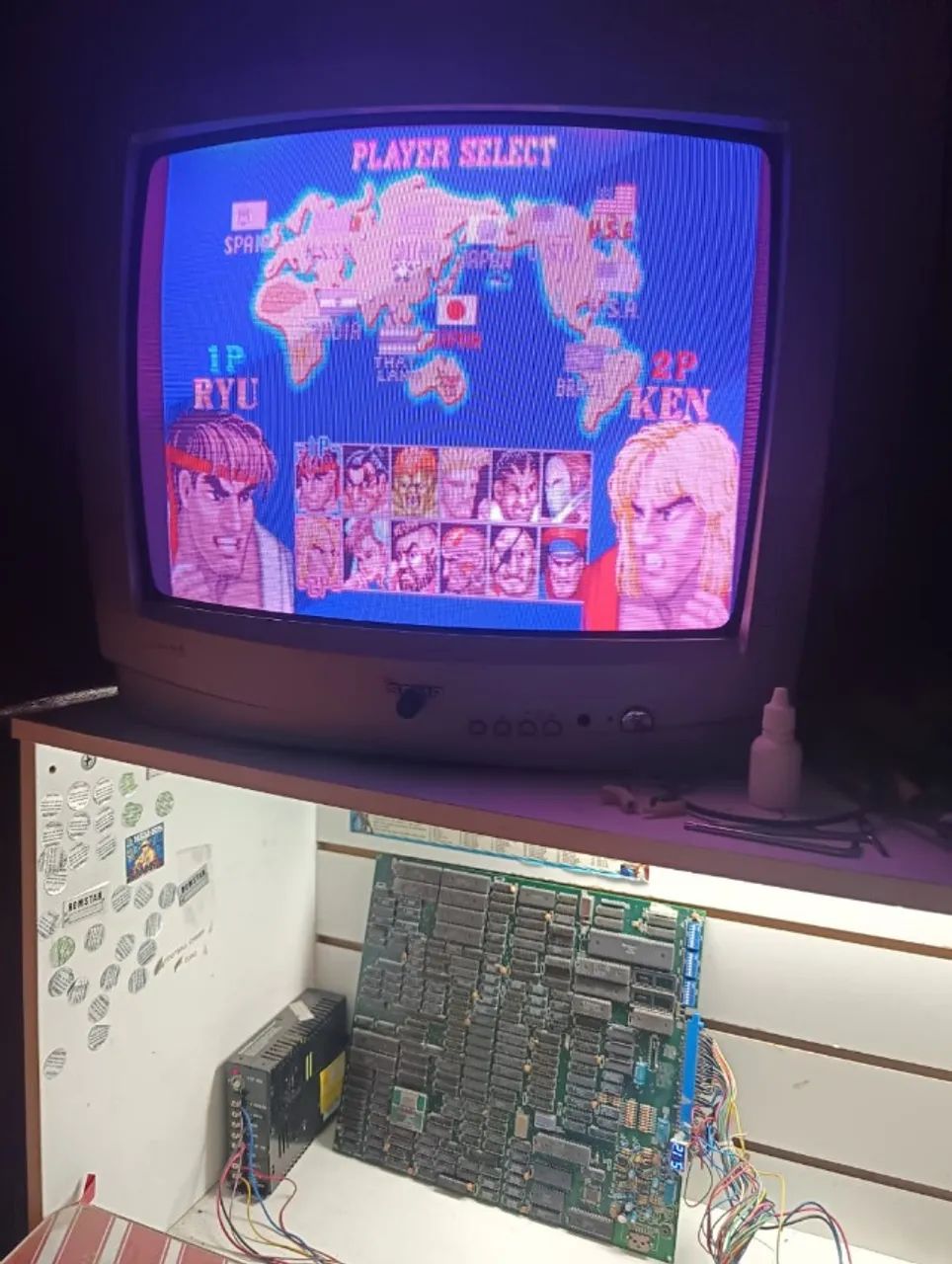 Placa Fliperama Street Fighter 2 Champion edition - Foto 2