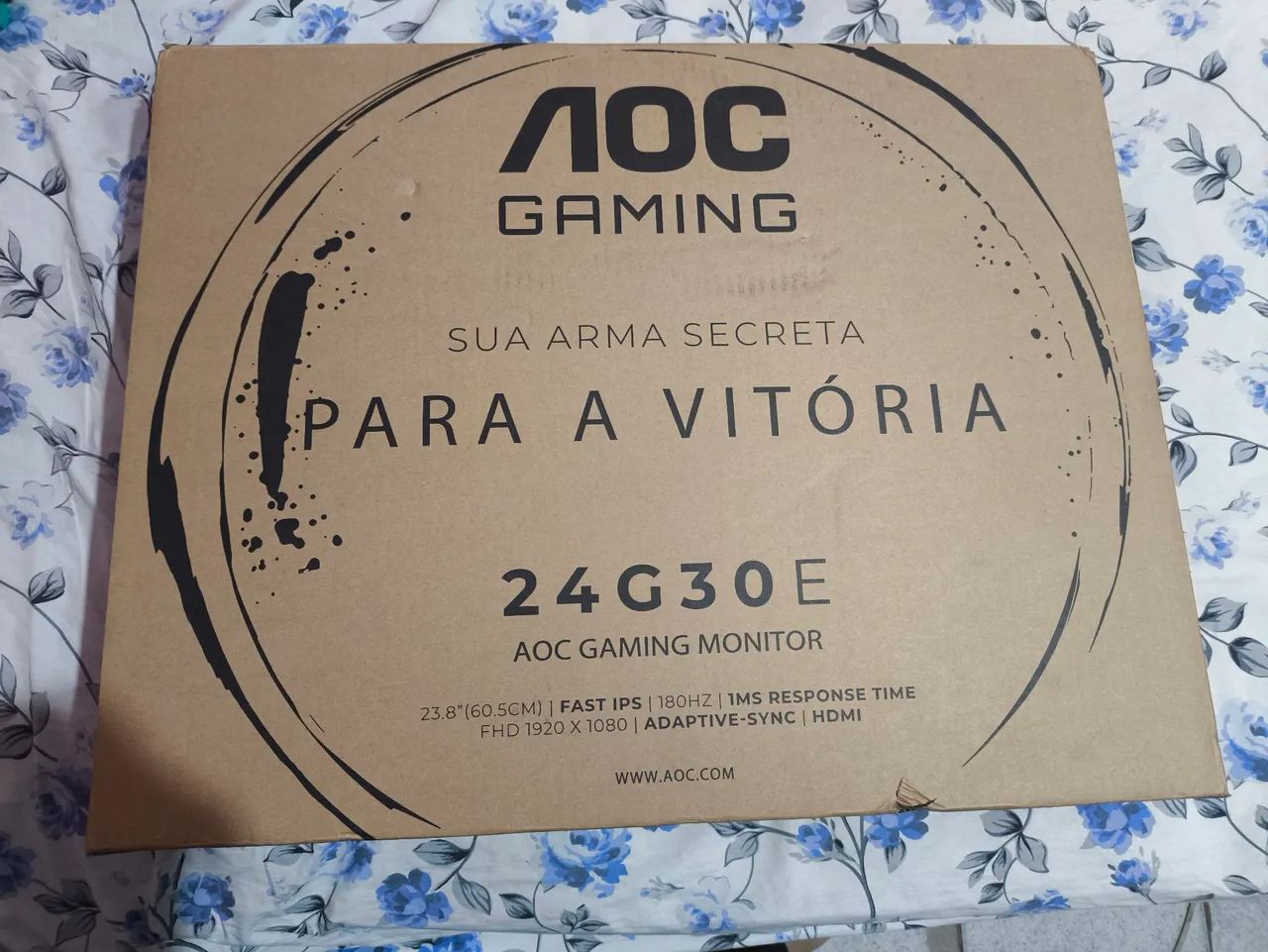 Monitor gamer AOC 24 polegadas 180hz - Monitores - Pirapora, Castanhal ...