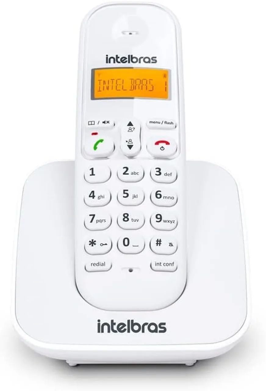 Telefone Sem Fio Digital TS 3110 Branco Intelbras
