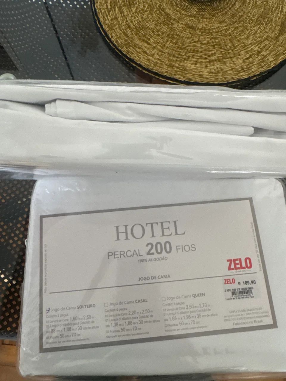 Jogo de cama novo na embalagem Zelo  - Foto 2