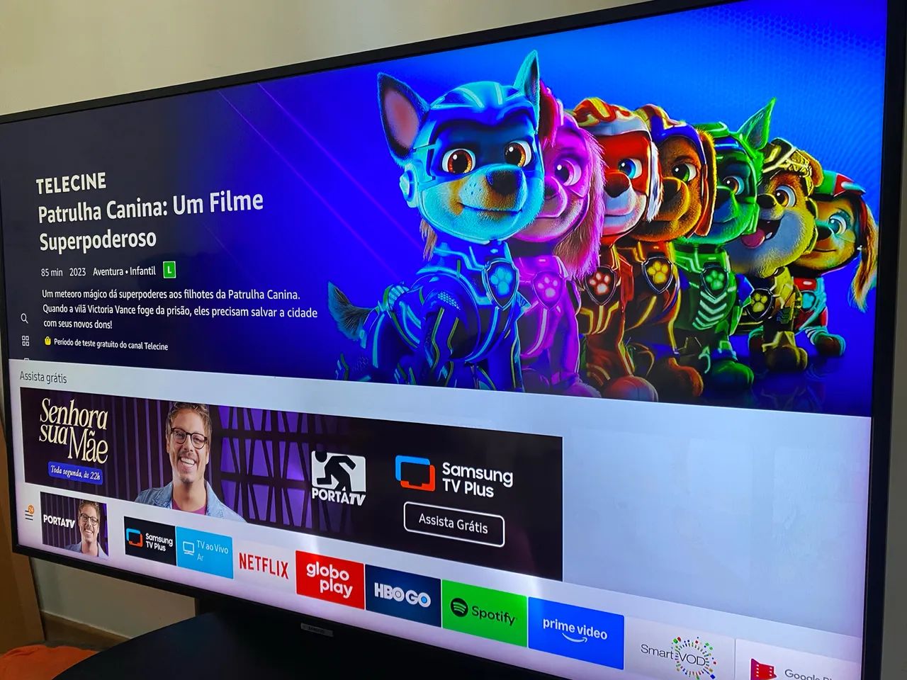 Smart tv 50 4K Samsung detelhe simples  - Foto 4