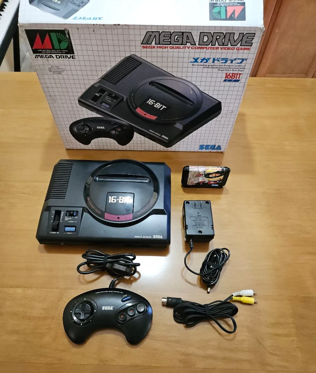 Sega Mega Drive japones 16-Bit - Na Caixa