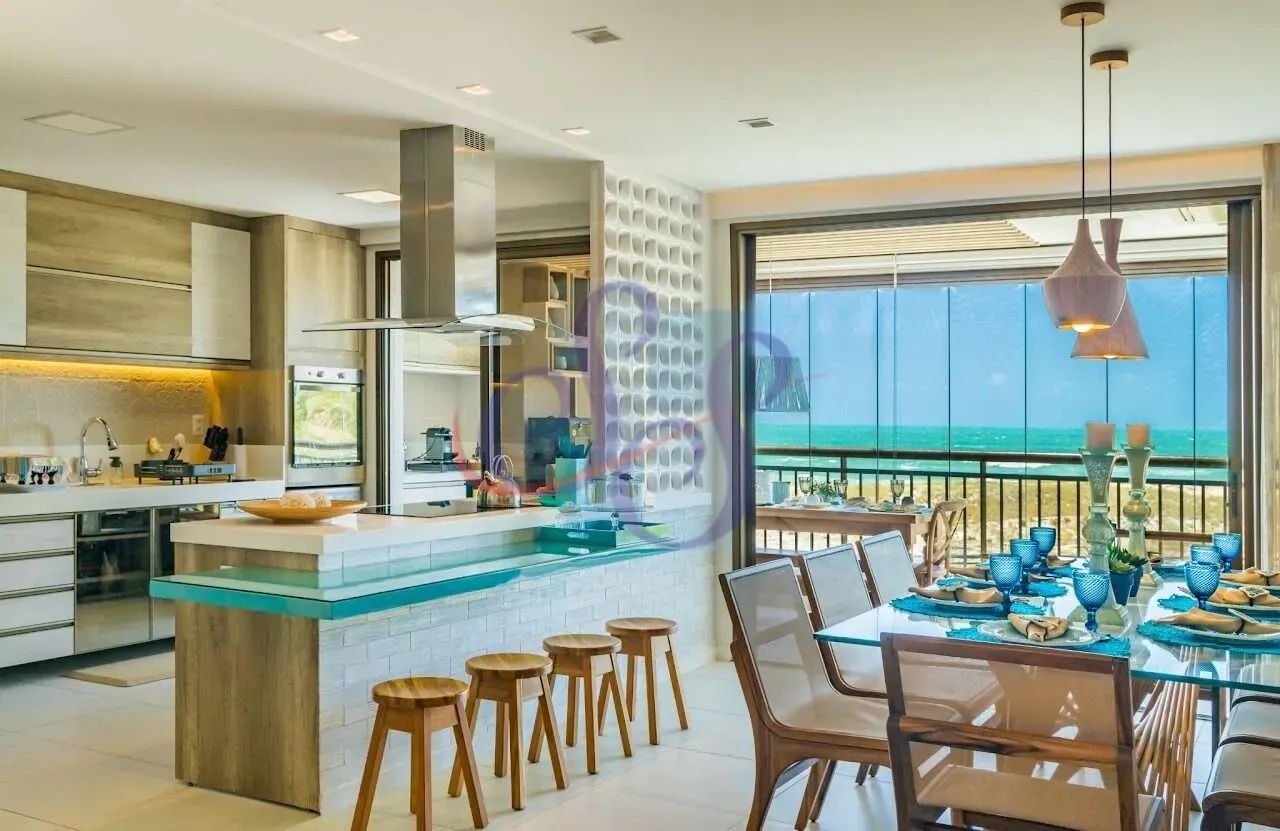 Apartamento de alto padrão com vista deslumbrante para o mar  Porto das Dunas - Foto 2