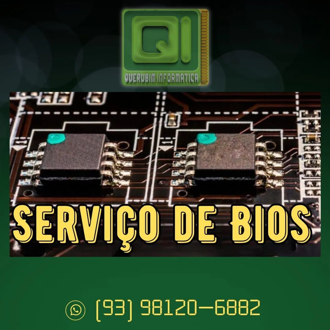 Regravação / Gravação de Bios - Notebooks e computadores