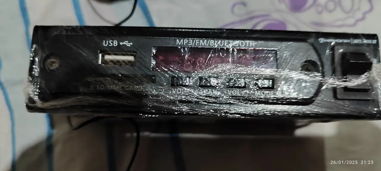 Aparelho de som  MP3/FM/Bluetooth - Foto 4