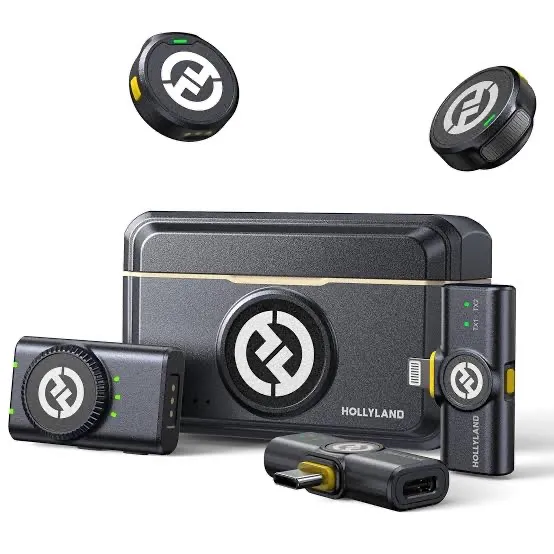 Microfone Hollyland Lark M2 - COMBO (Lightning + Tipo-C)