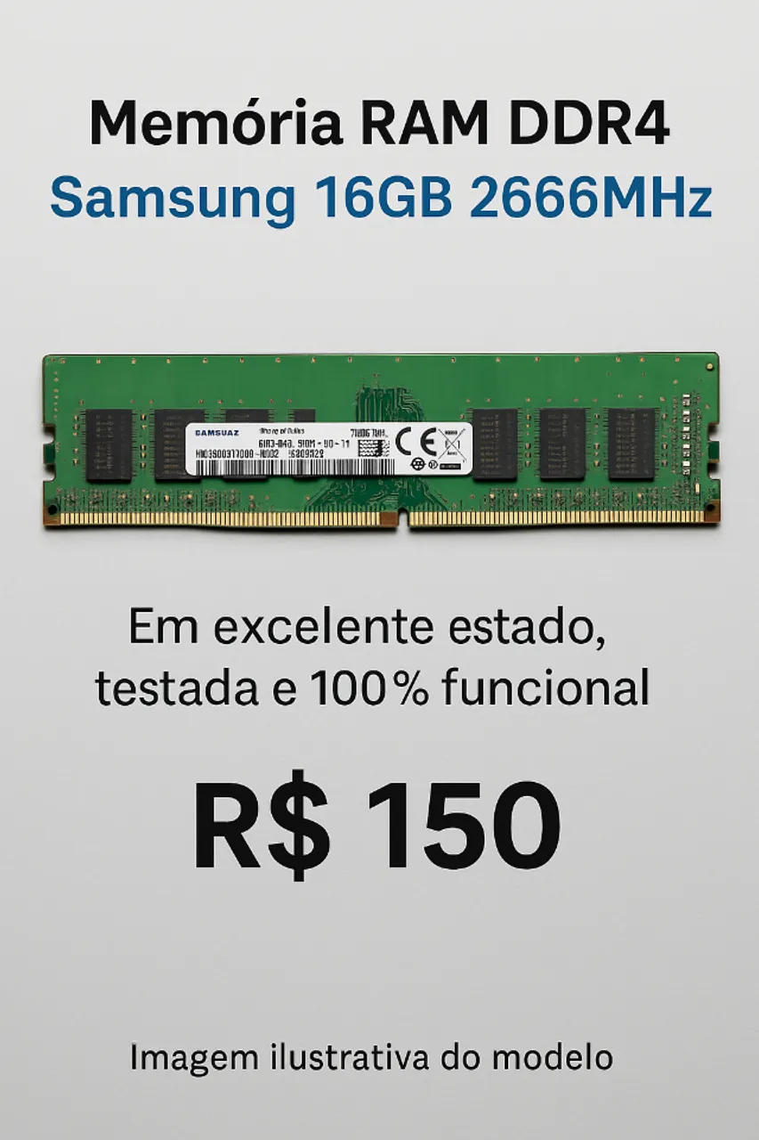 Memoria RAM 16 GB DDR4