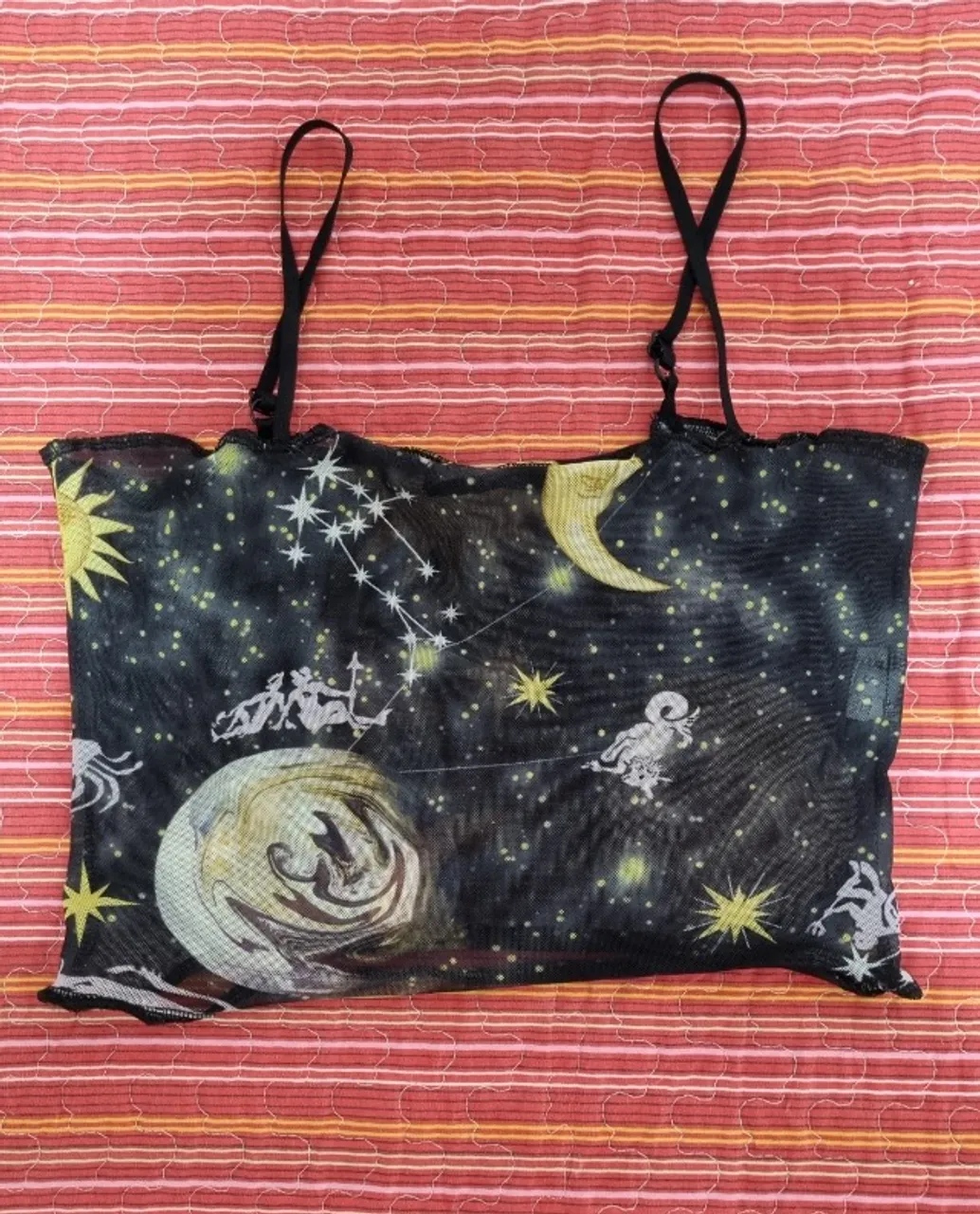 Cropped Estrelado Transparente