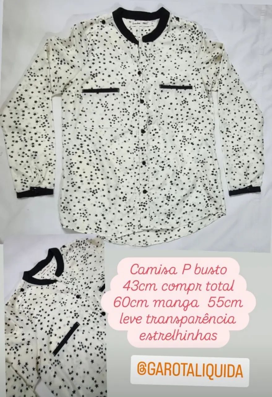 Camisa feminina P varios modelos - Foto 5